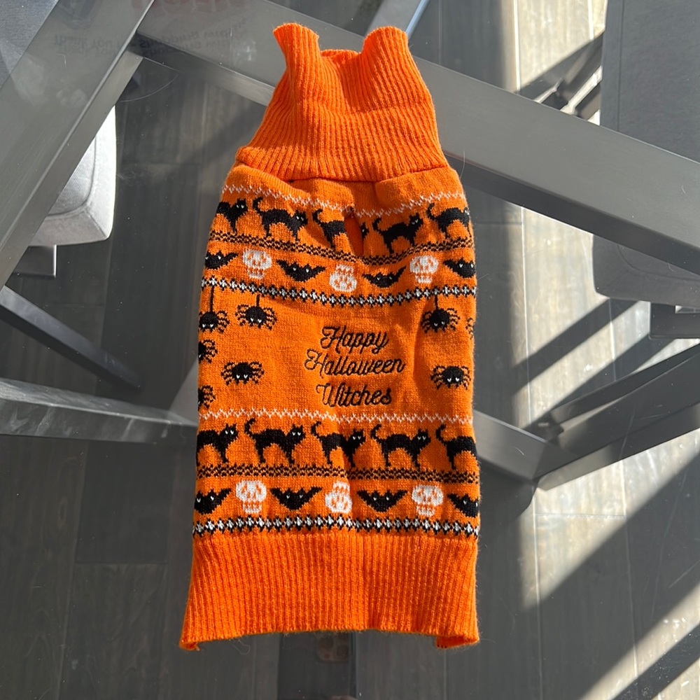 Halloween Puppy Sweater 🐾